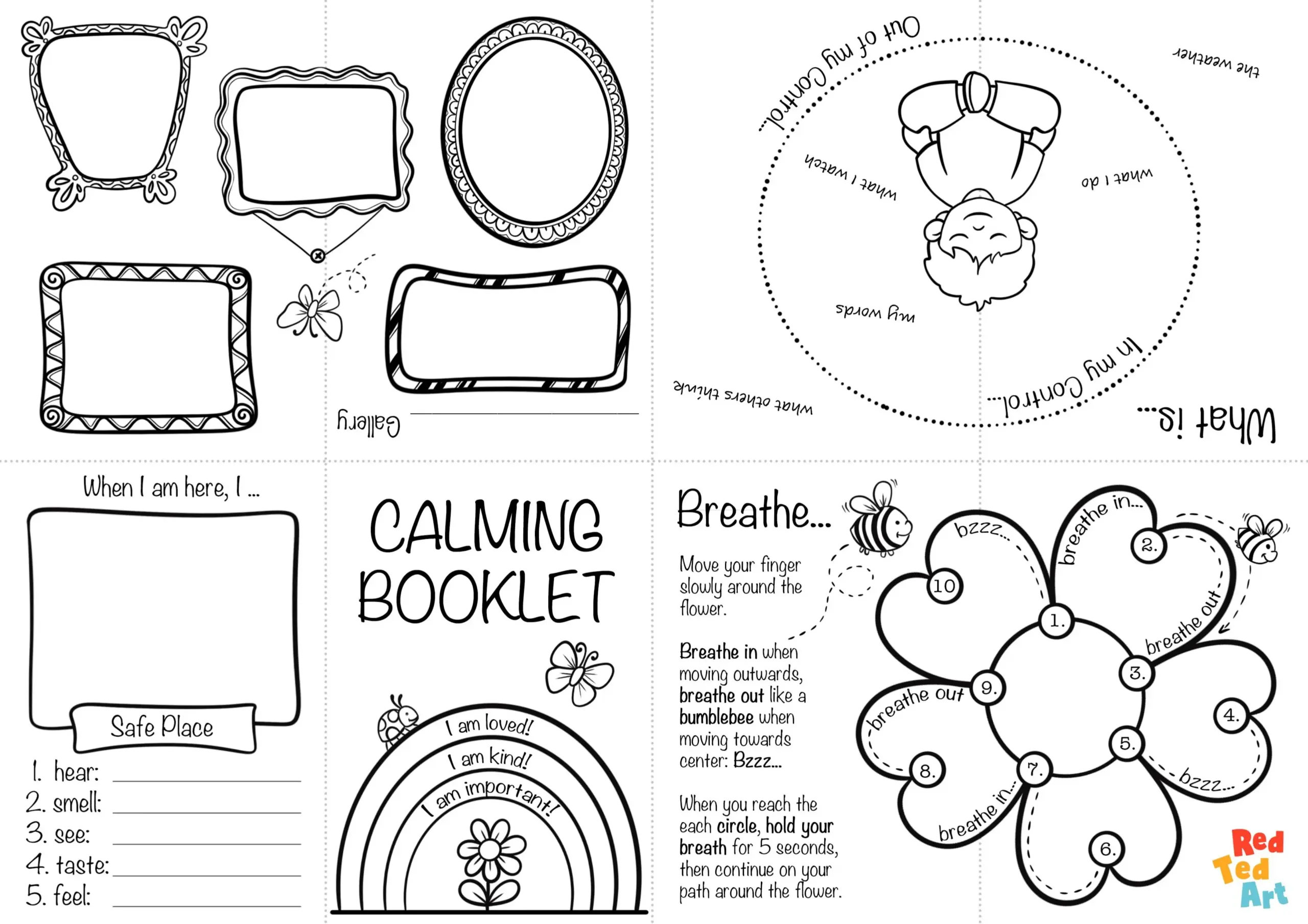 free printable mindfulness worksheets free printable mindfulness worksheets