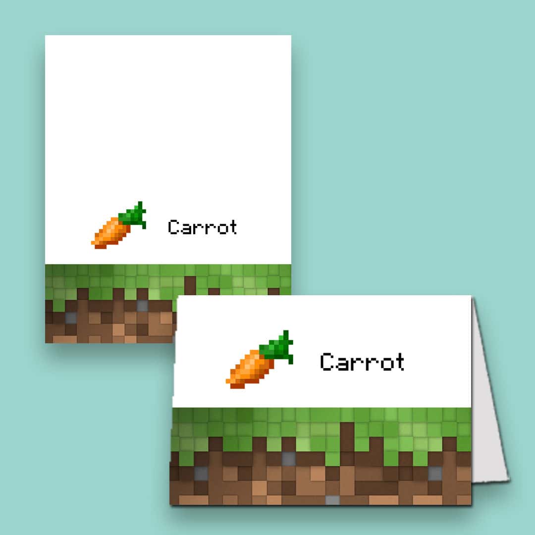 minecraft free printables food labels minecraft free printables food labels