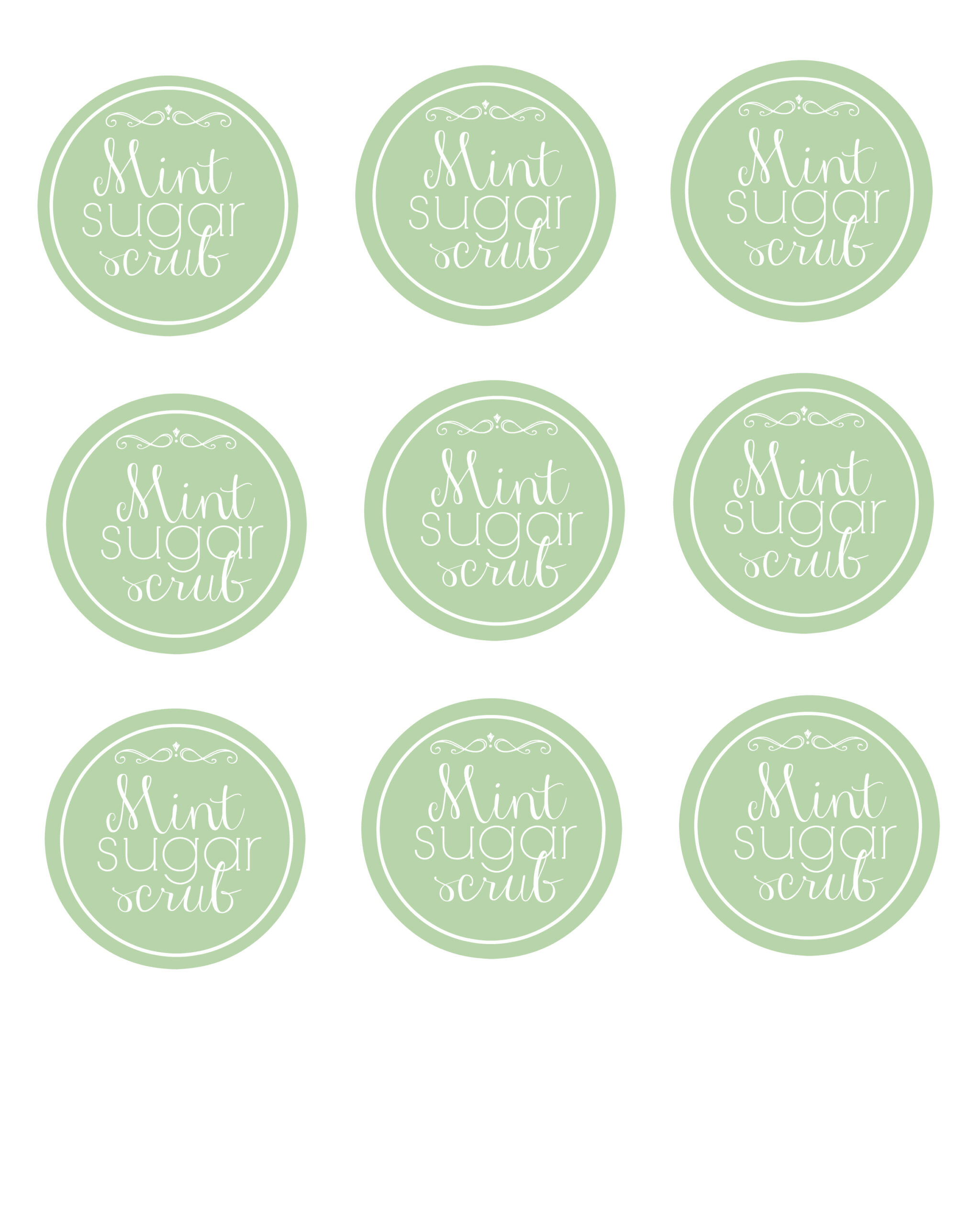 Mint Sugar Scrub