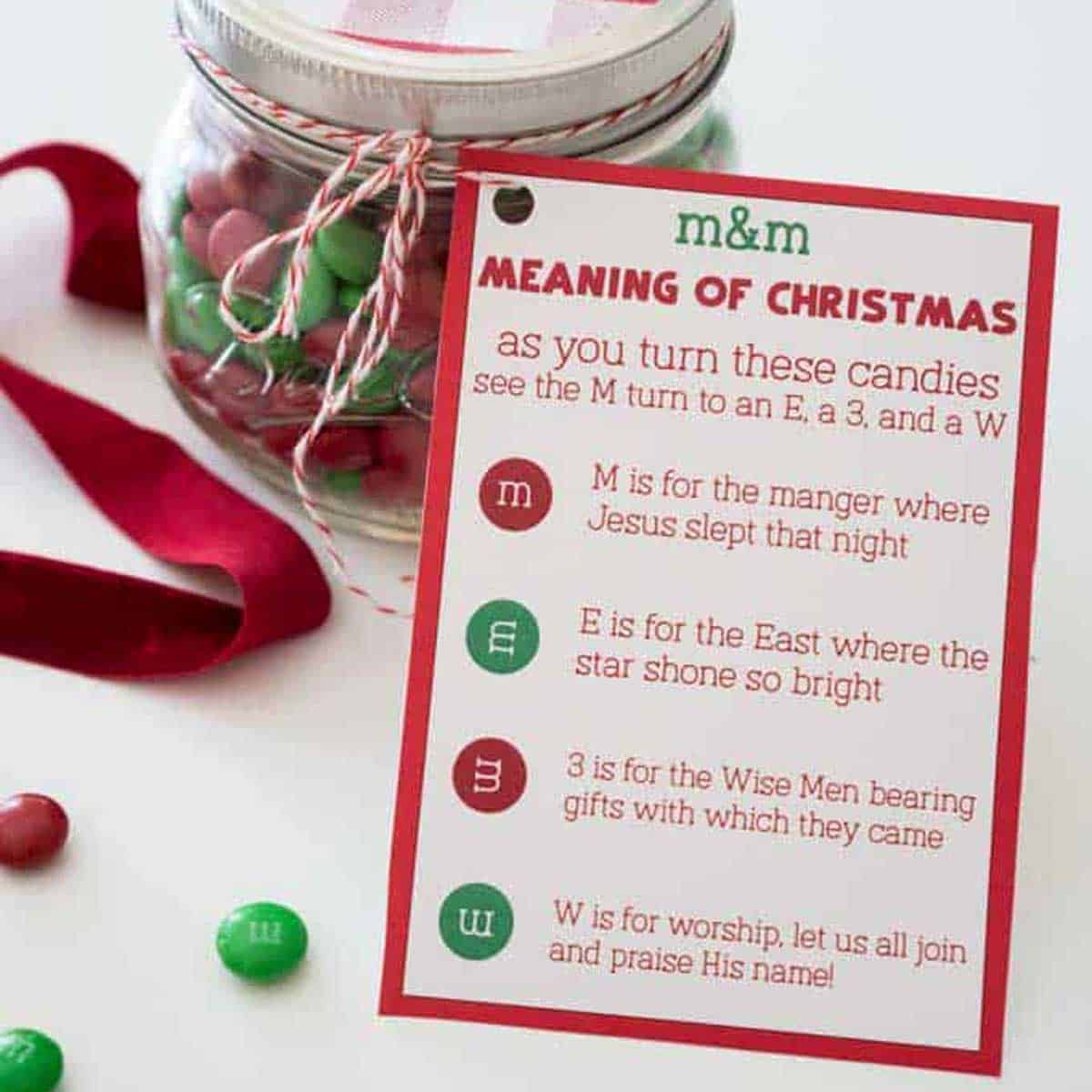 Mm Christmas Poem Printable Gift