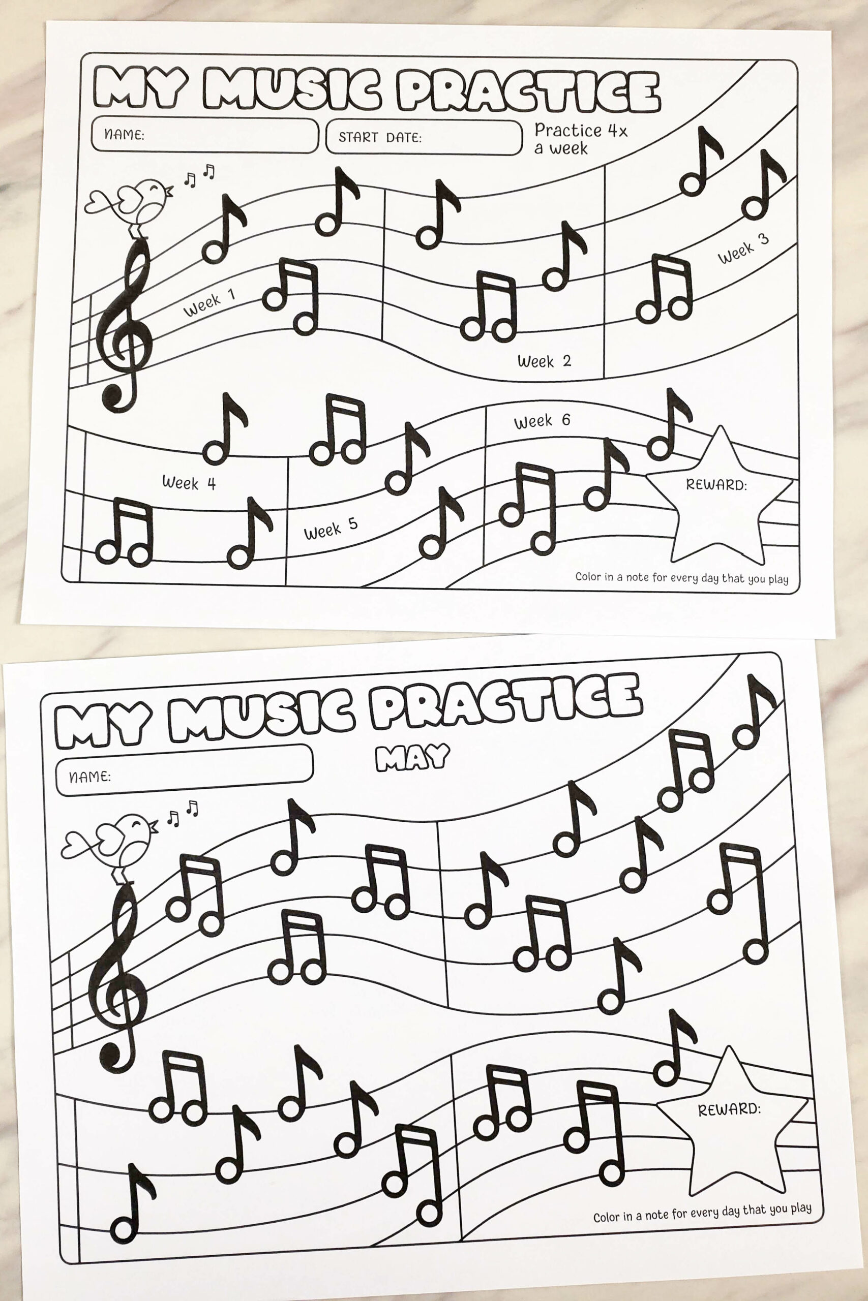 Music Practice Tracker