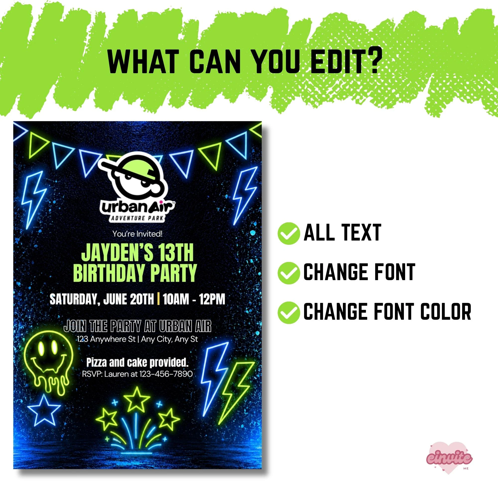 New Neon Urban Air Jump Party Air Party New Neon Urban Air Jump Party Air Party