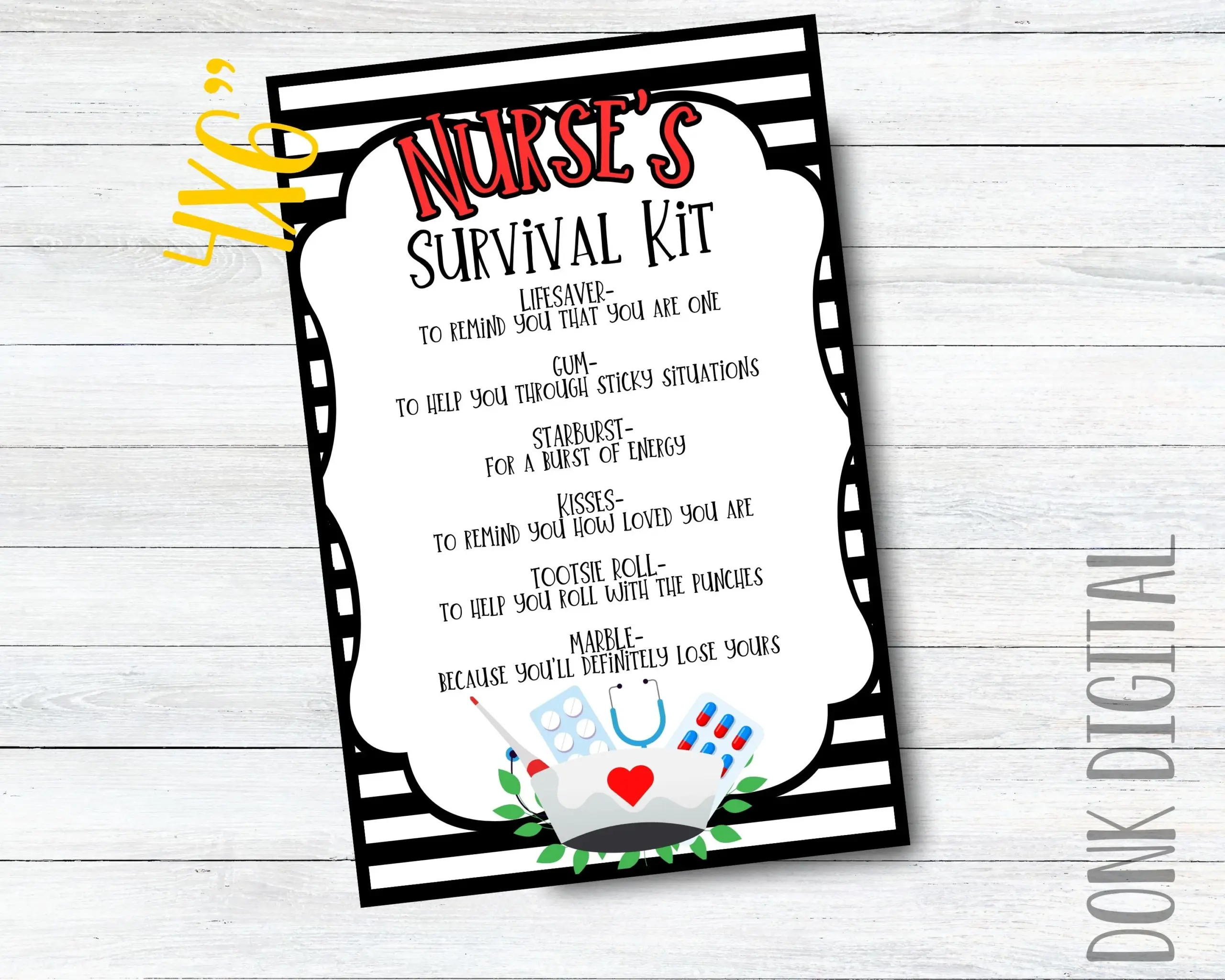 Nurses Survival Kit Nurse Gift Nurses