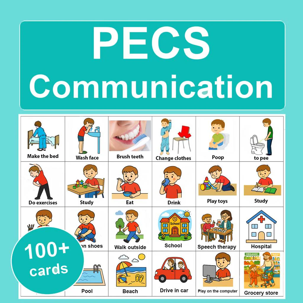 Pecs Communication Cards For Kids