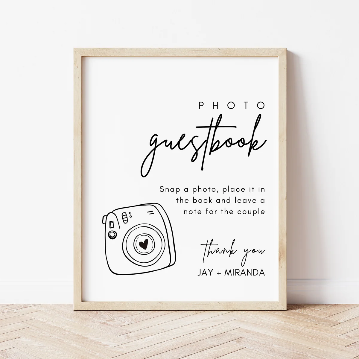 polaroid guest book sign printable free polaroid guest book sign printable free