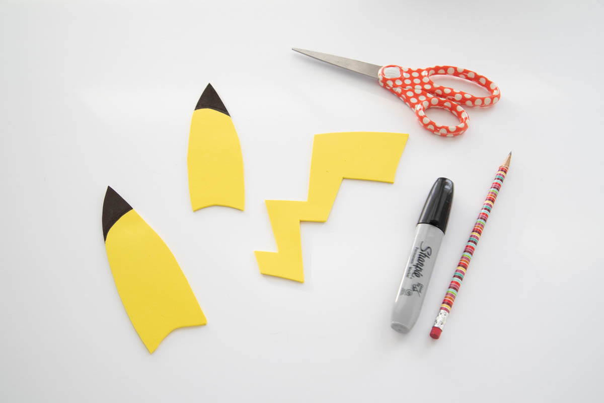 Pikachu Pumpkin With Printable Template Pikachu Pumpkin With Printable Template