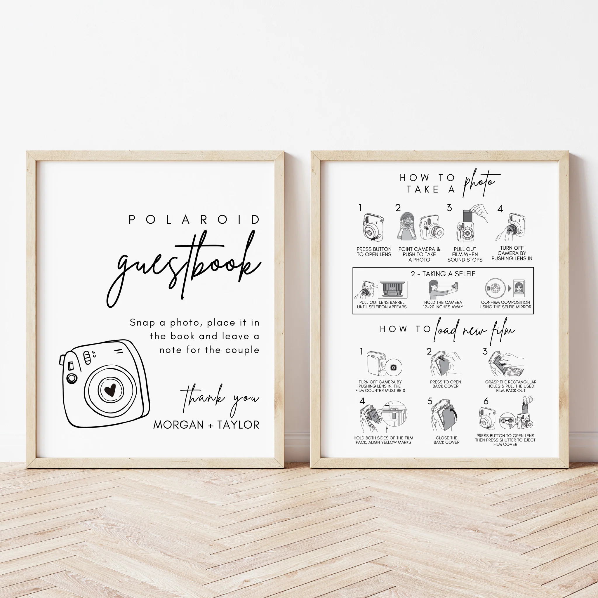 Polaroid Guest Book Sign Polaroid Guest Book Instructions Polaroid Guest Book Sign Polaroid Guest Book Instructions