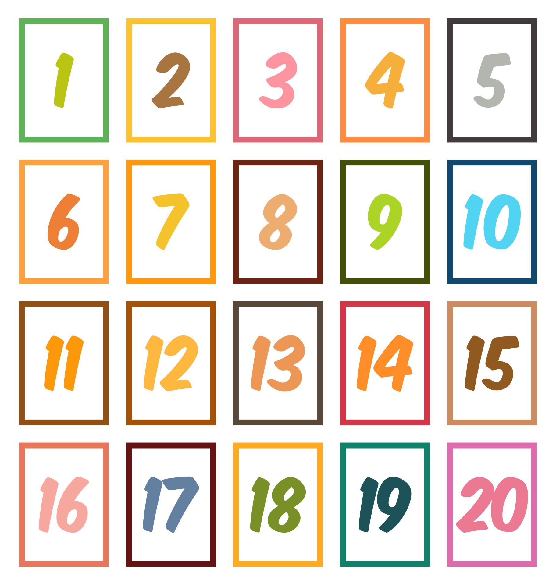 Post Printable Number Cards 1 31 Calendar 224260 Post Printable Number Cards 1 31 Calendar 224260