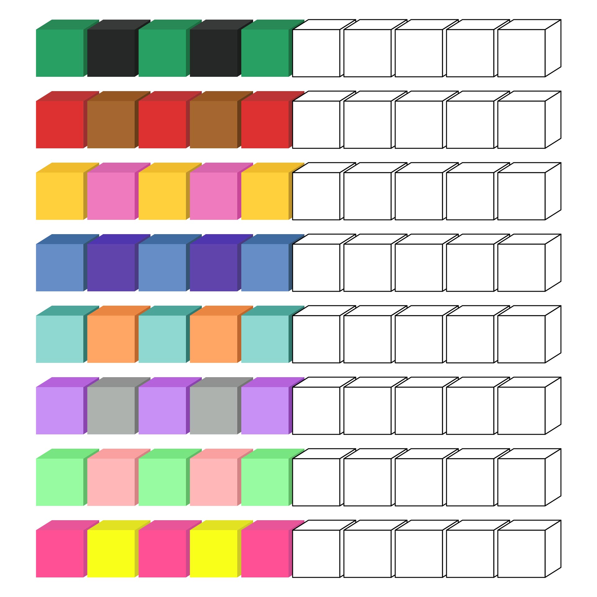 Post Unifix Cube Template Printable 416398 Post Unifix Cube Template Printable 416398