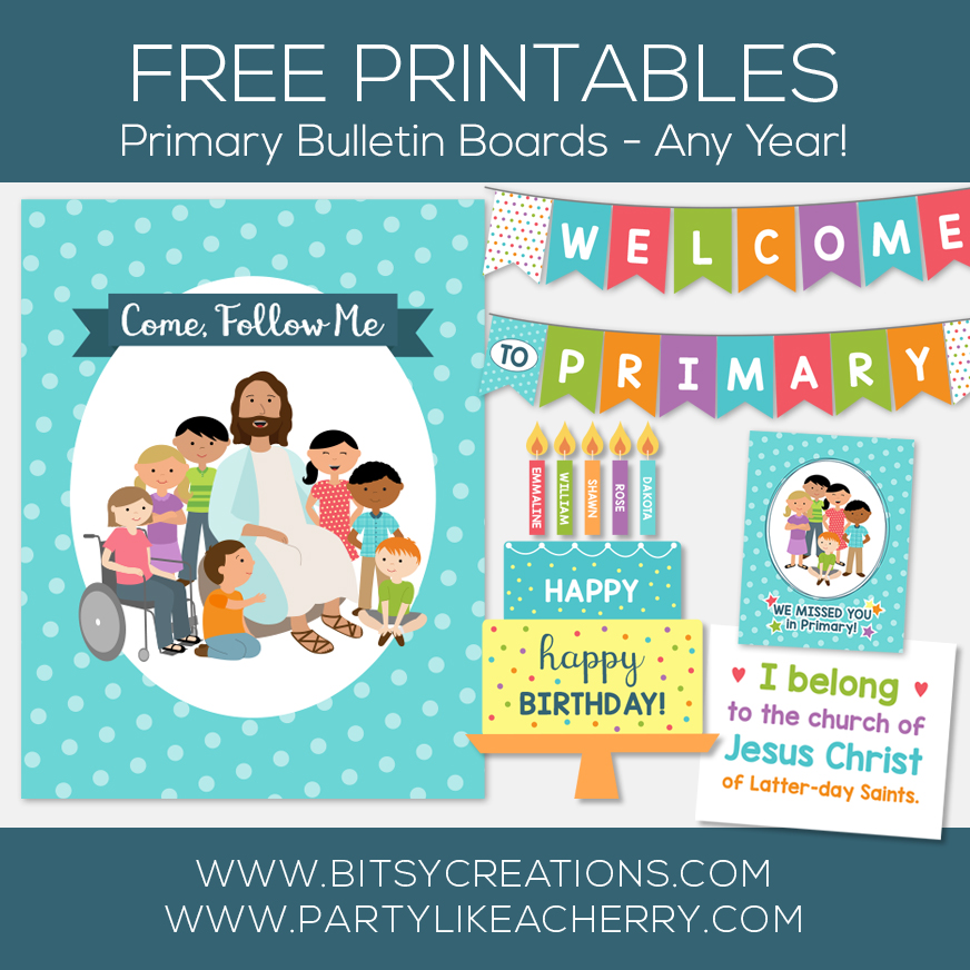 Primary Presidency Free Printables