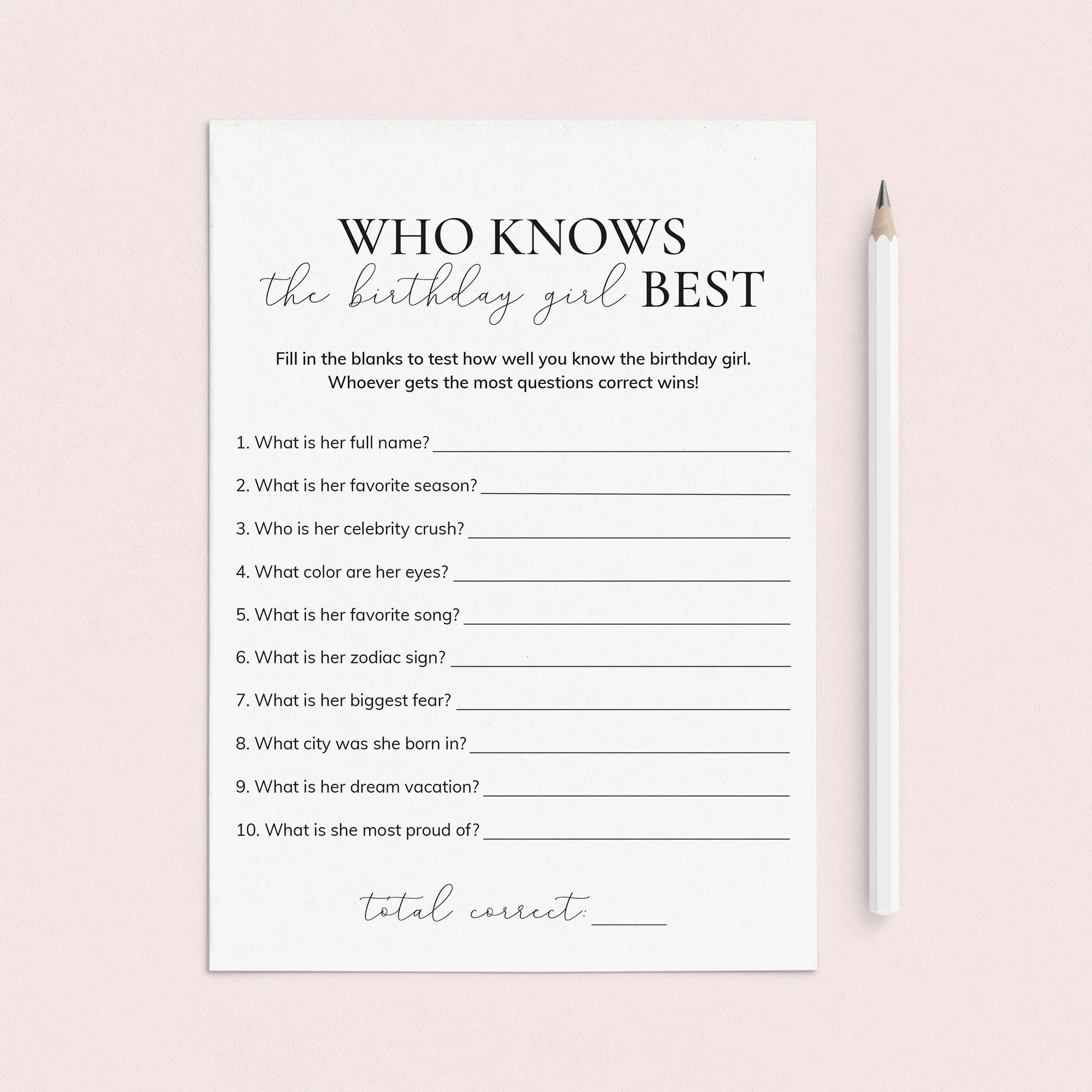 Printable 40th Birthday Games For Her Born In 1986 Printable 40th Birthday Games For Her Born In 1986
