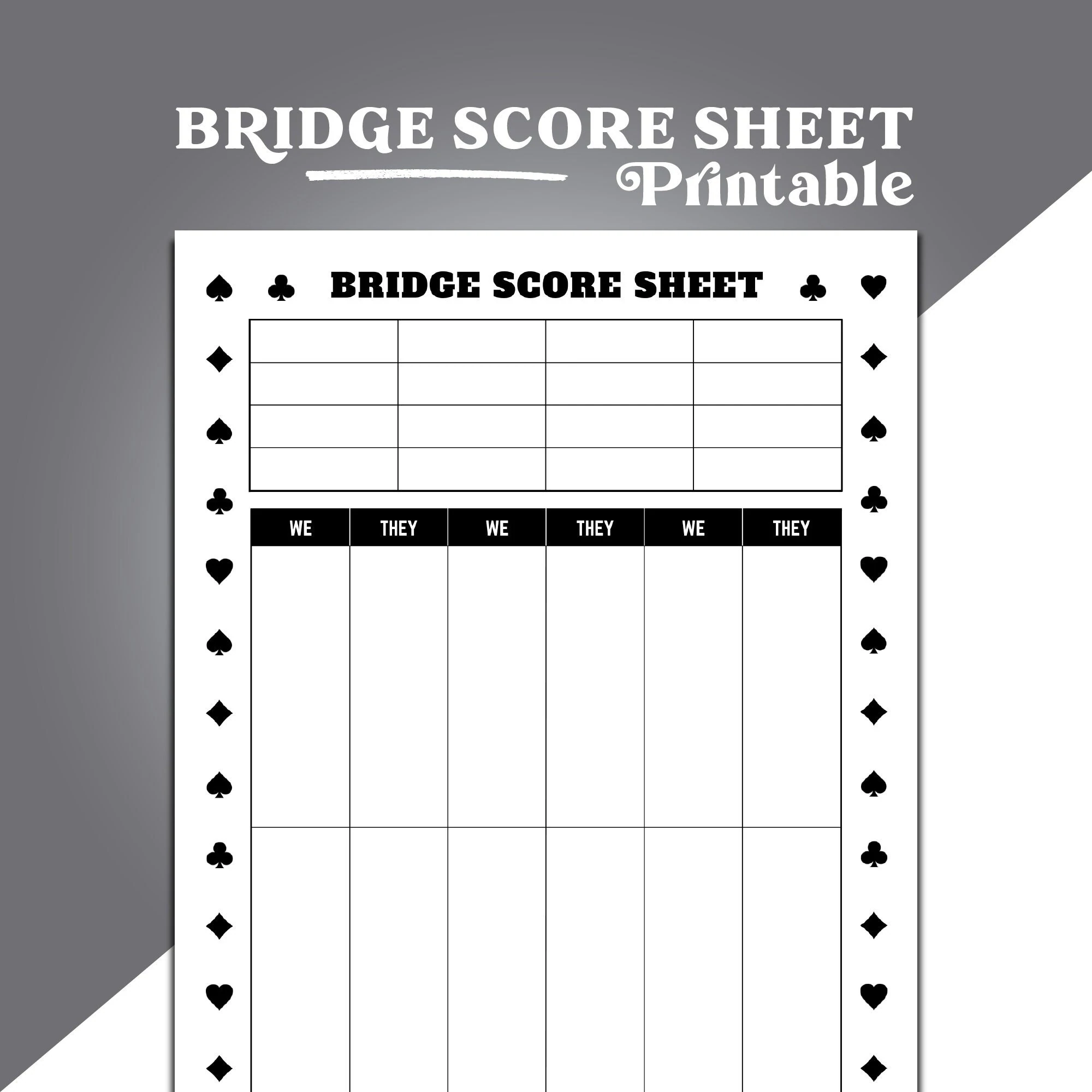 free printable bridge tallies for 3 tables