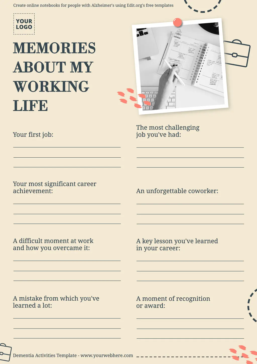 Printable Dementia Activities