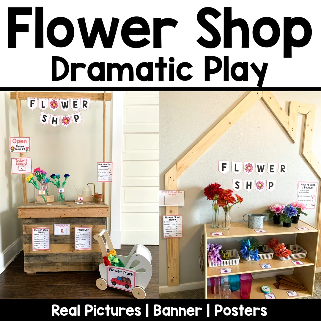 flower shop dramatic play free printables flower shop dramatic play free printables