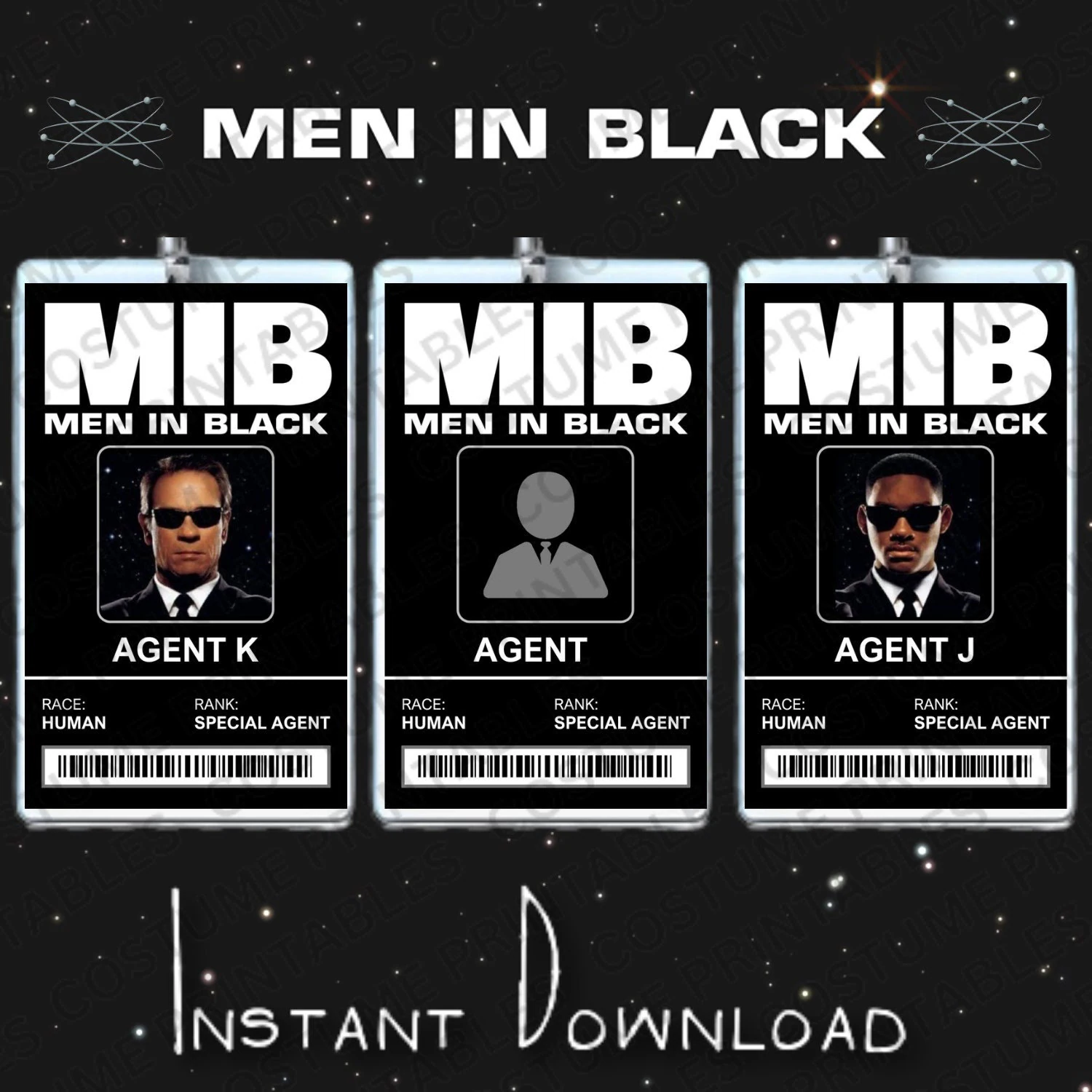 Printable Id Badge Mib Printable Id Badge Mib