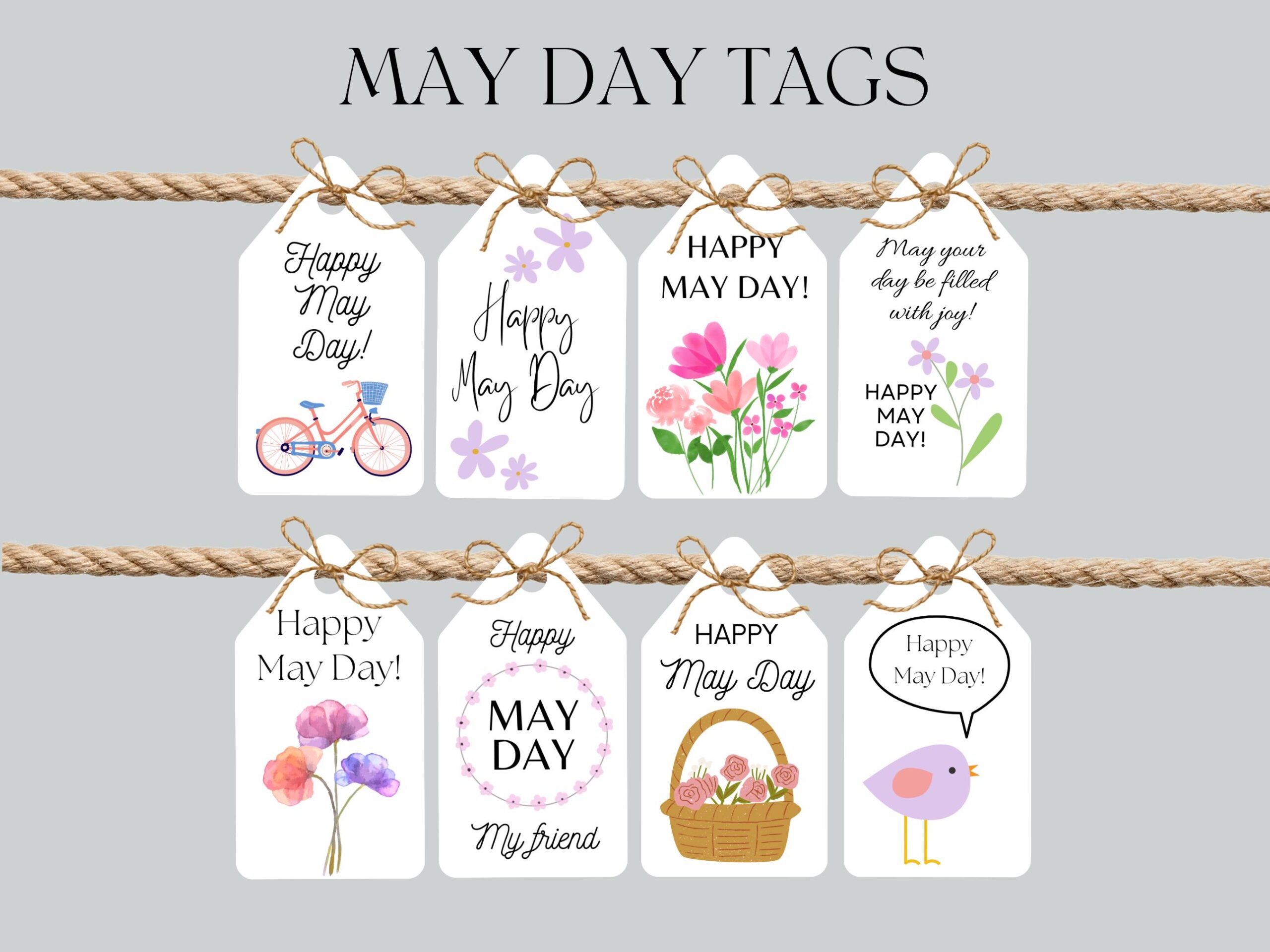 free printable may day tags free printable may day tags