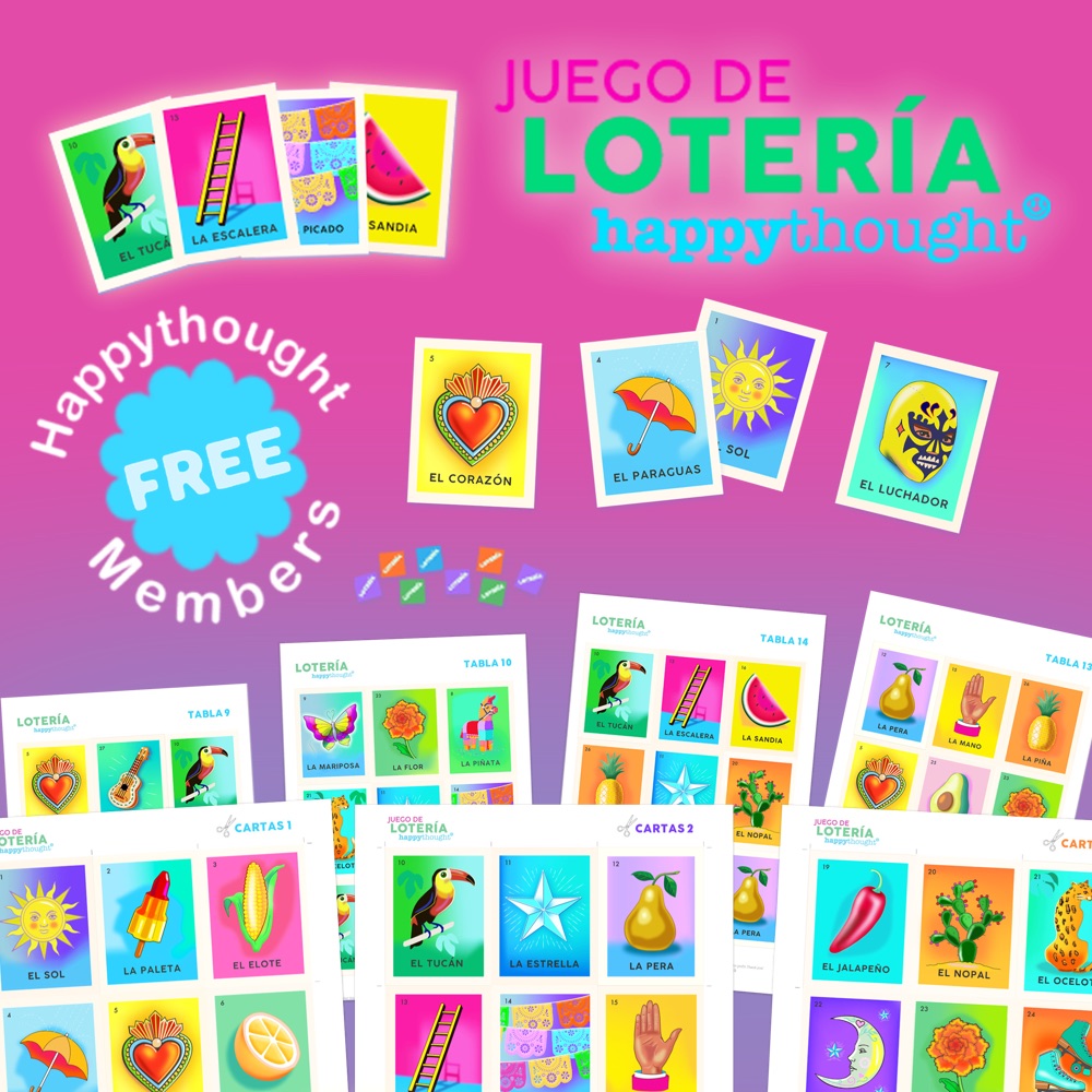 Printable Mexican Loteria Game