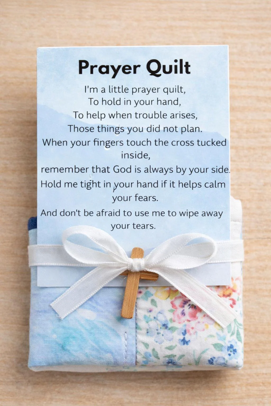 Printable Pocket Prayer Quilt Poem Tags