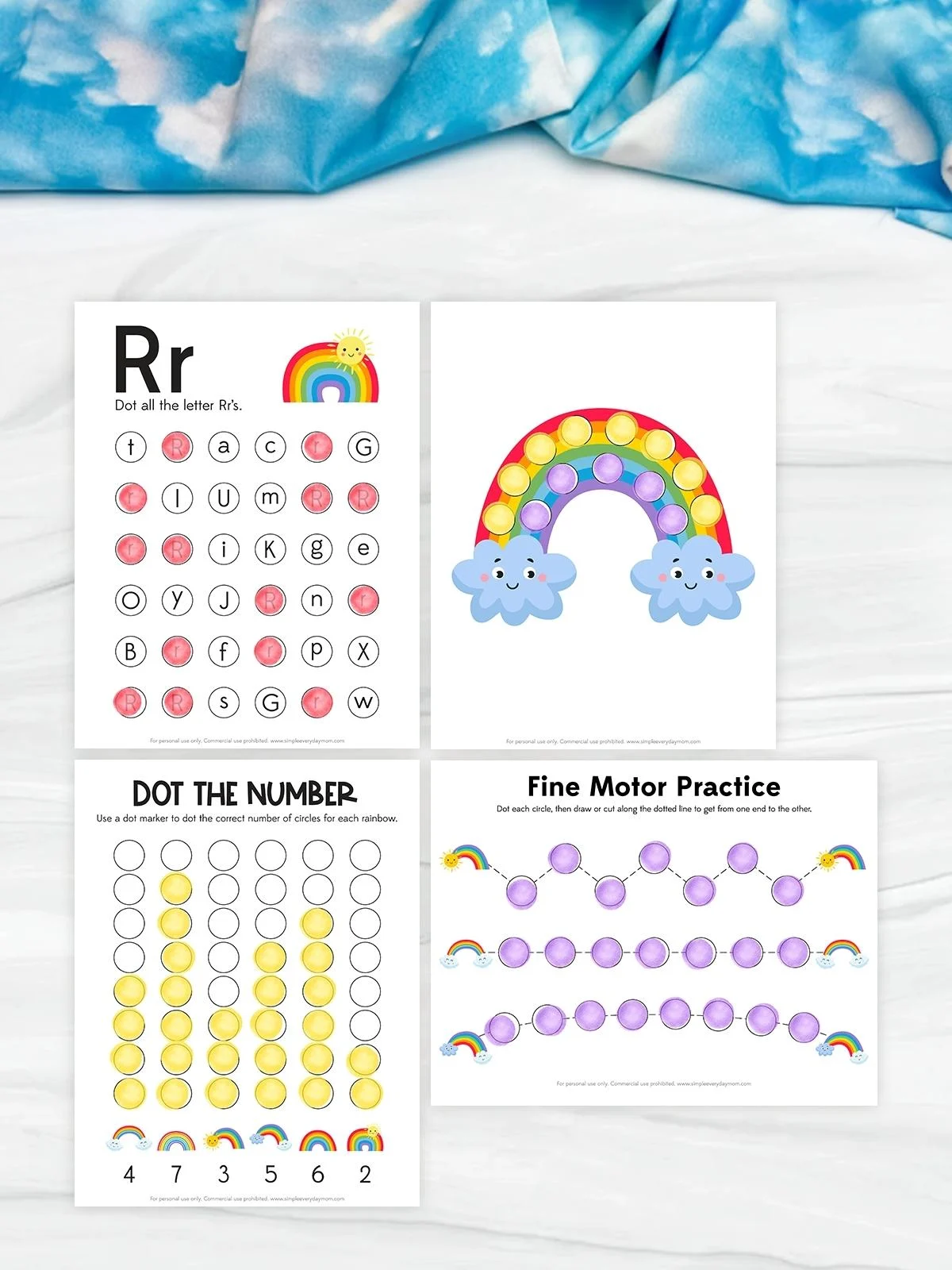 Rainbow Do A Dots Rainbow Do A Dots