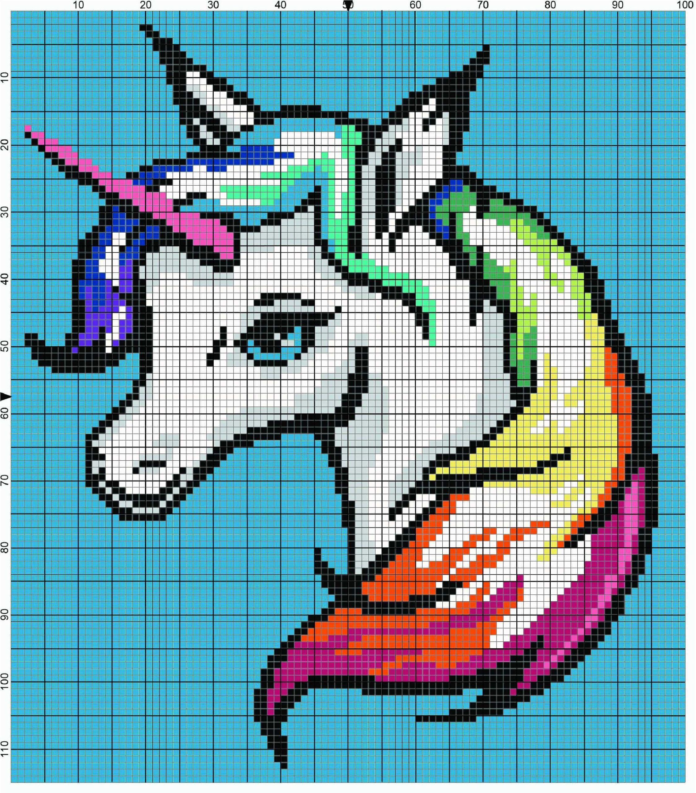 Rainbow Unicorn Graphgan Graph Row By Row