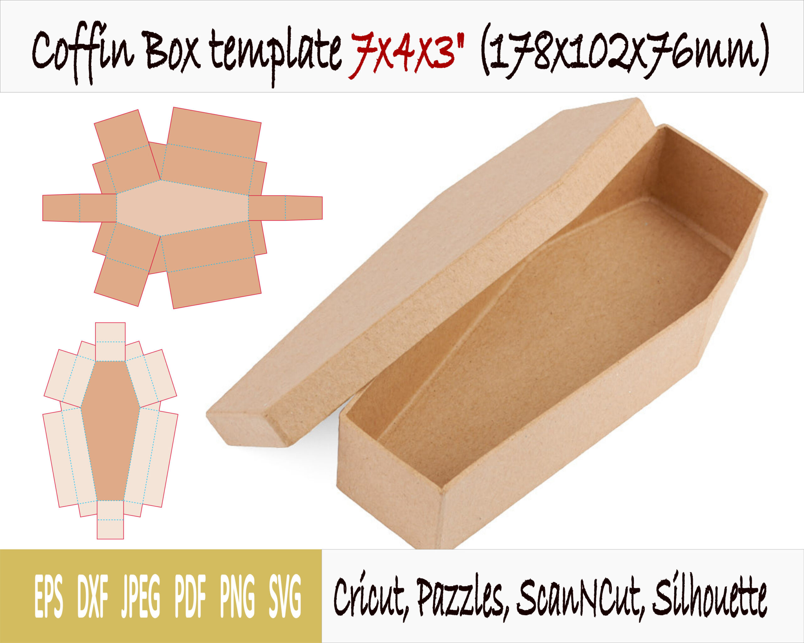 Sarcophagus Box Template Sarcophagus Box Template