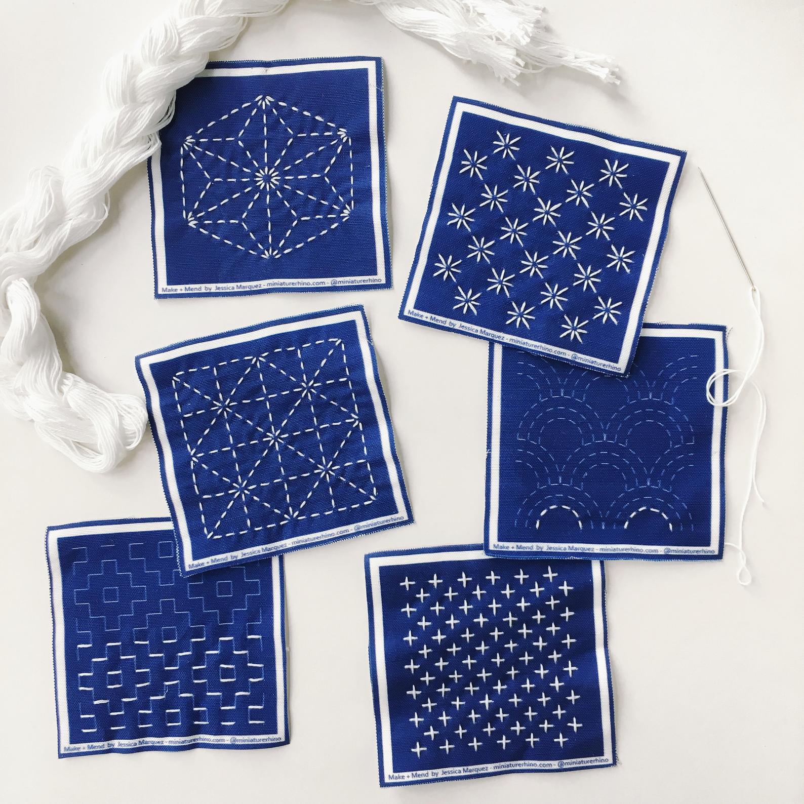 Sashiko Tutorials Diy Inspiration