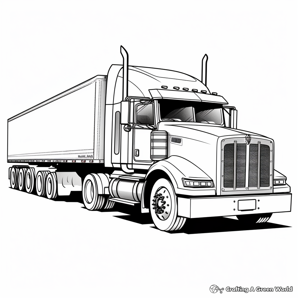 Semi Truck Trailer