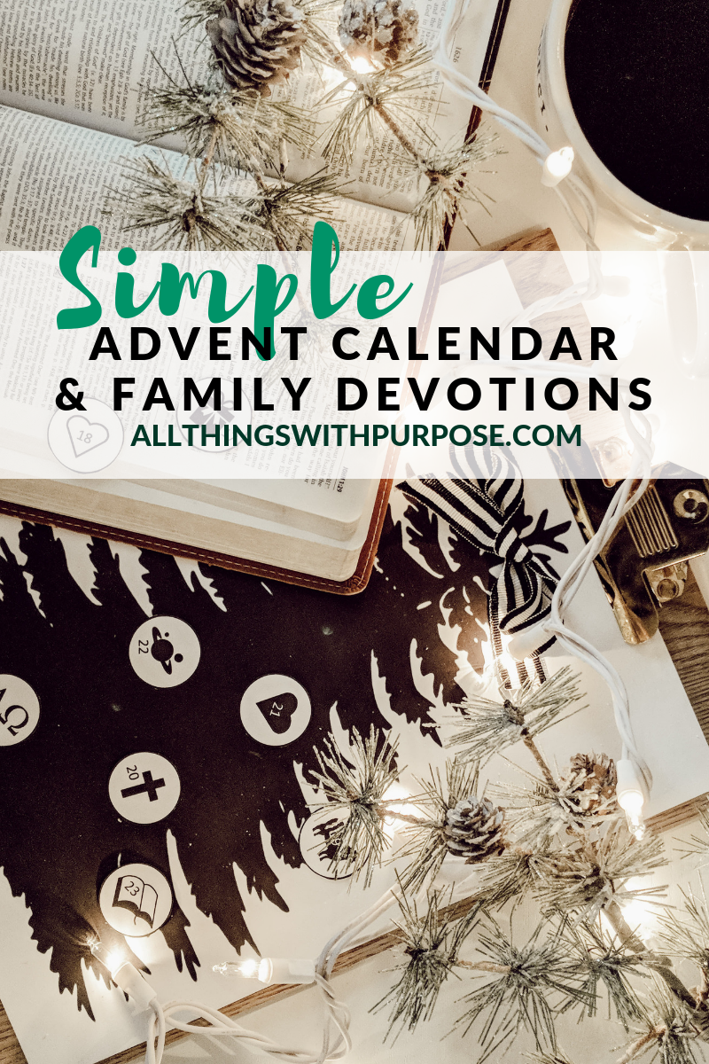 Simple Advent Calendar And Family Devotions Simple Advent Calendar And Family Devotions
