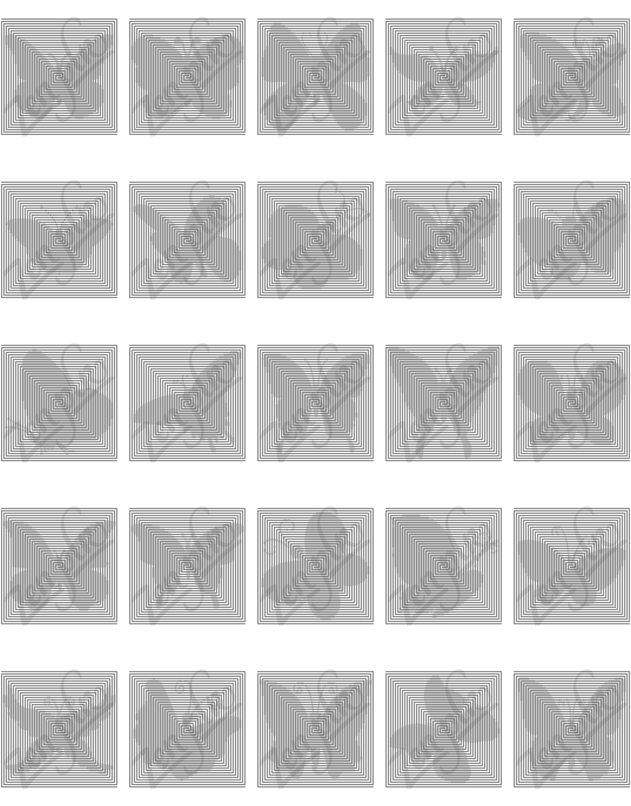 Spiroglyphs Butterflies Bundle Spiroglyphs Butterflies Bundle