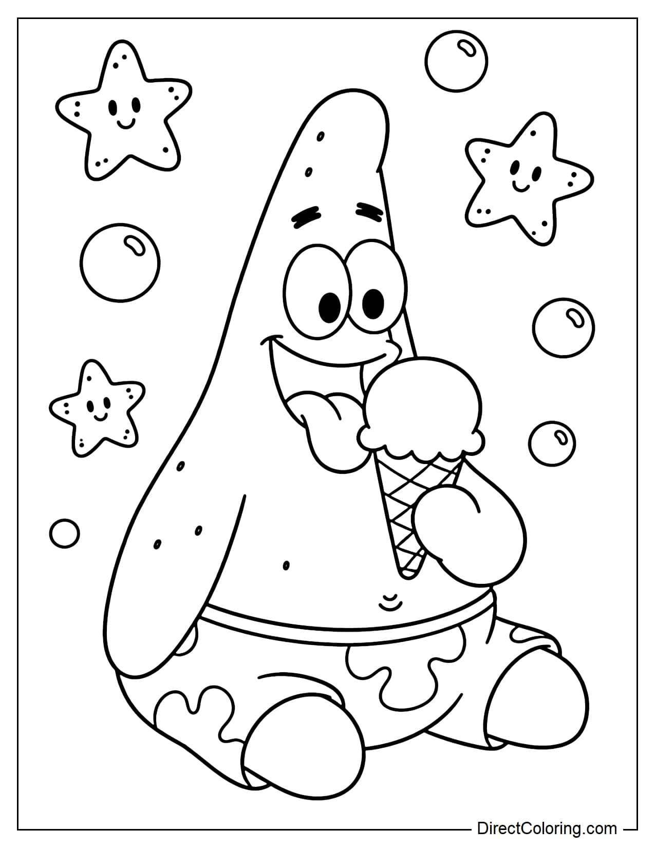 free printable spongebob christmas coloring pages