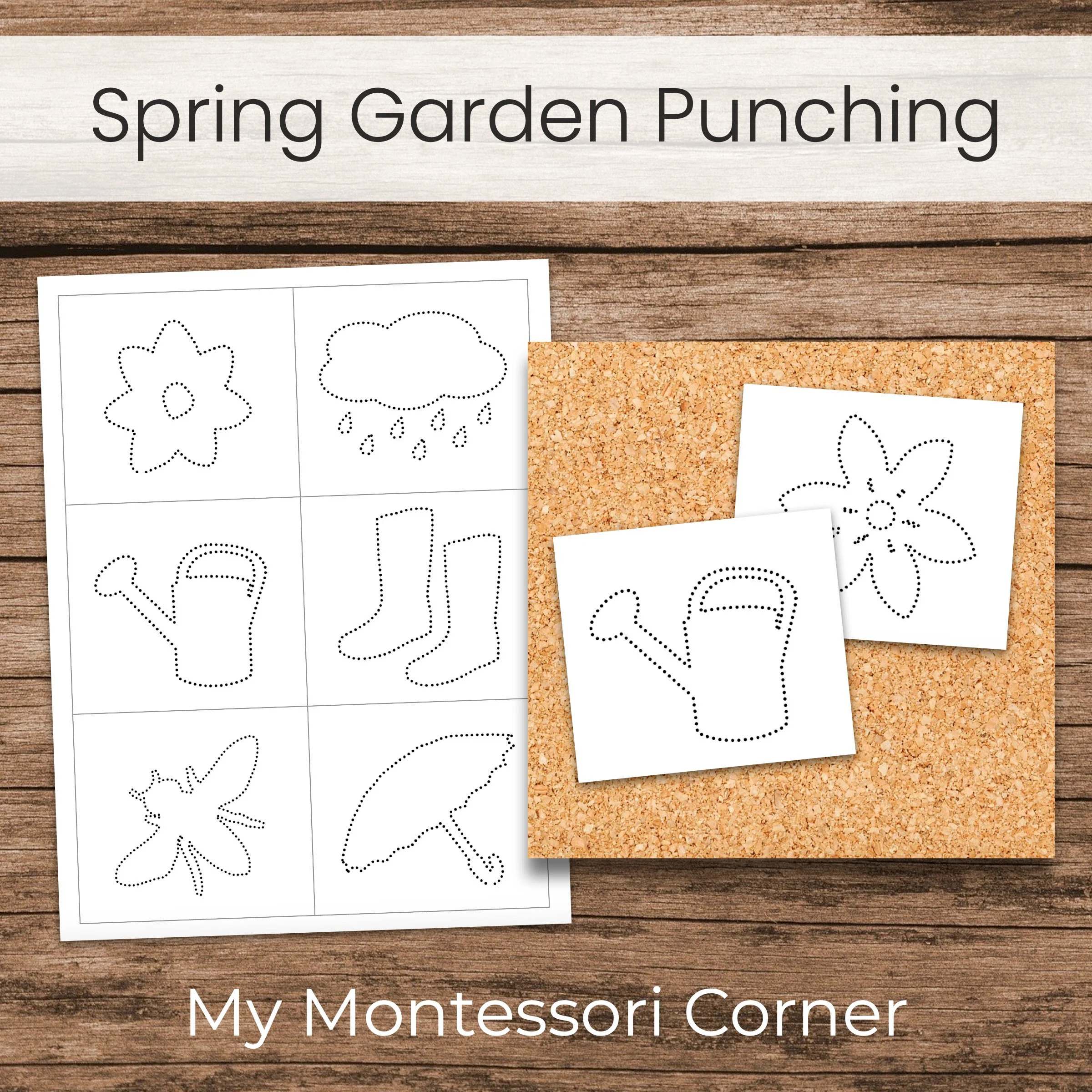 montessori pin poking printable free montessori pin poking printable free