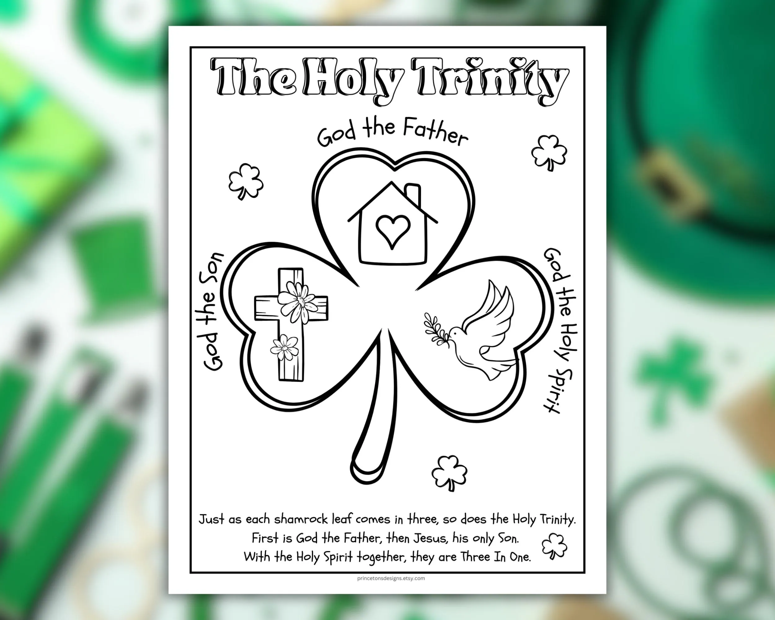 St Patricks Day Shamrock Trinity St Patricks Day Shamrock Trinity