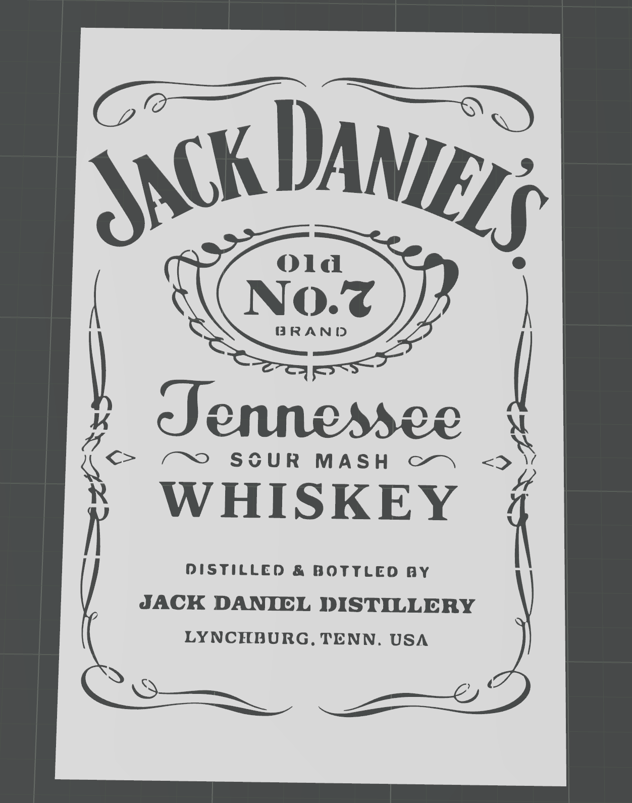 Stencil Jack Daniels Cristianaguirreberri 2 Stencil Jack Daniels Cristianaguirreberri 2