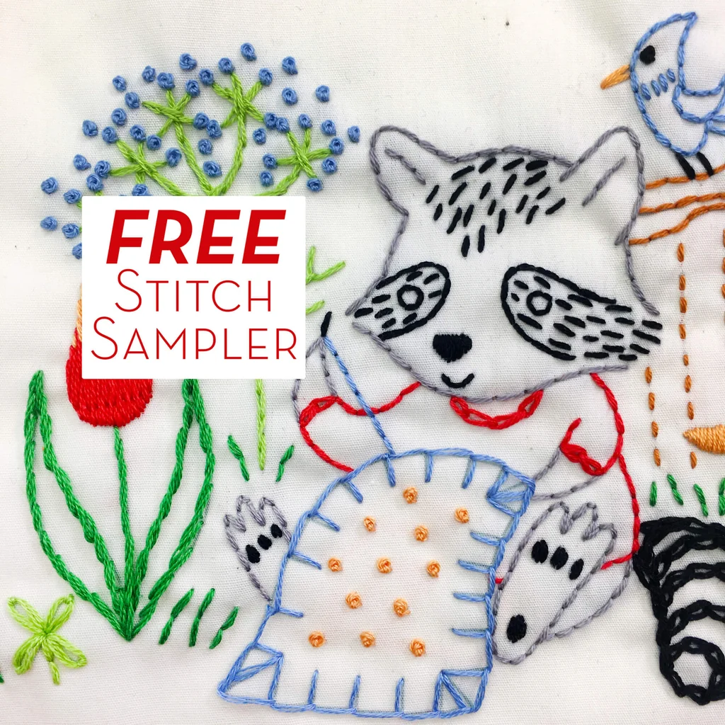 Stitching Raccoon Sampler Free Pdf Pattern Stitching Raccoon Sampler Free Pdf Pattern
