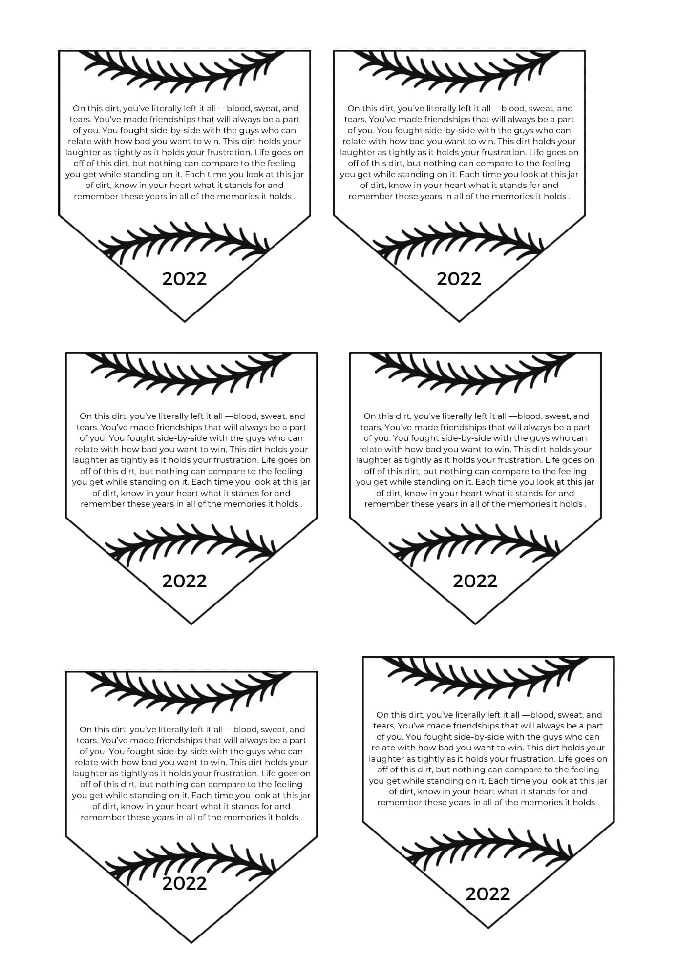 Team Mama Idea Free Baseball Printable