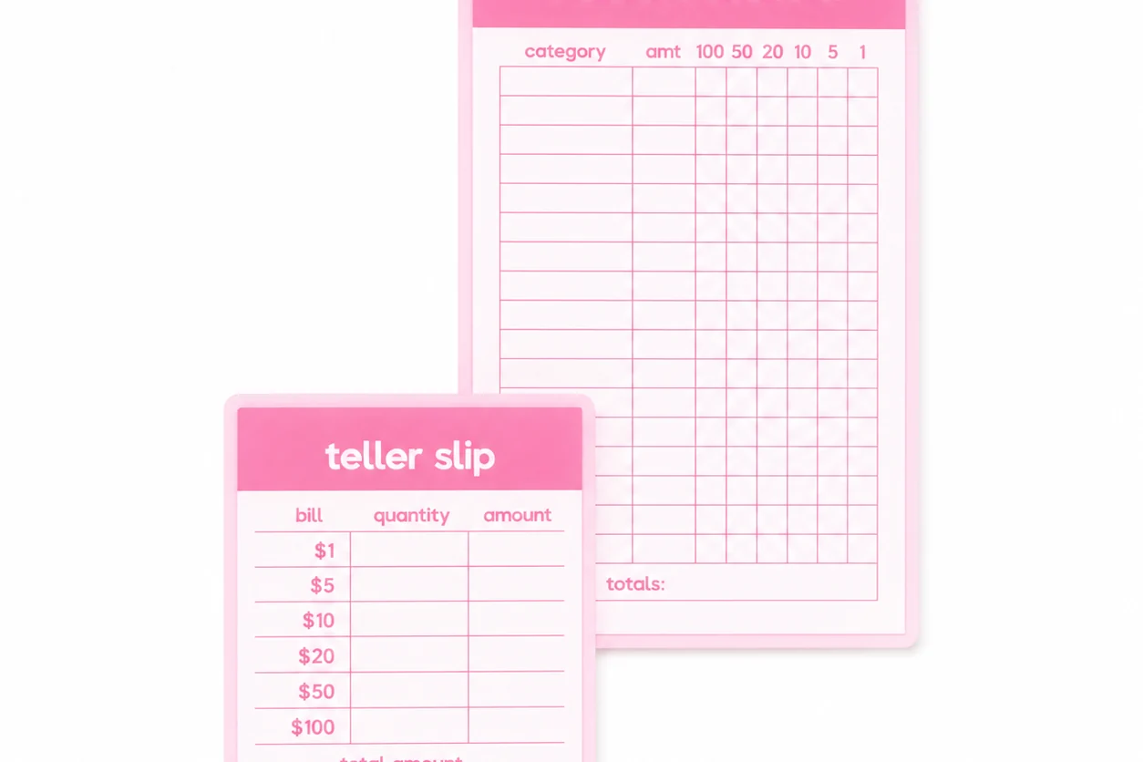 teller slip printable free