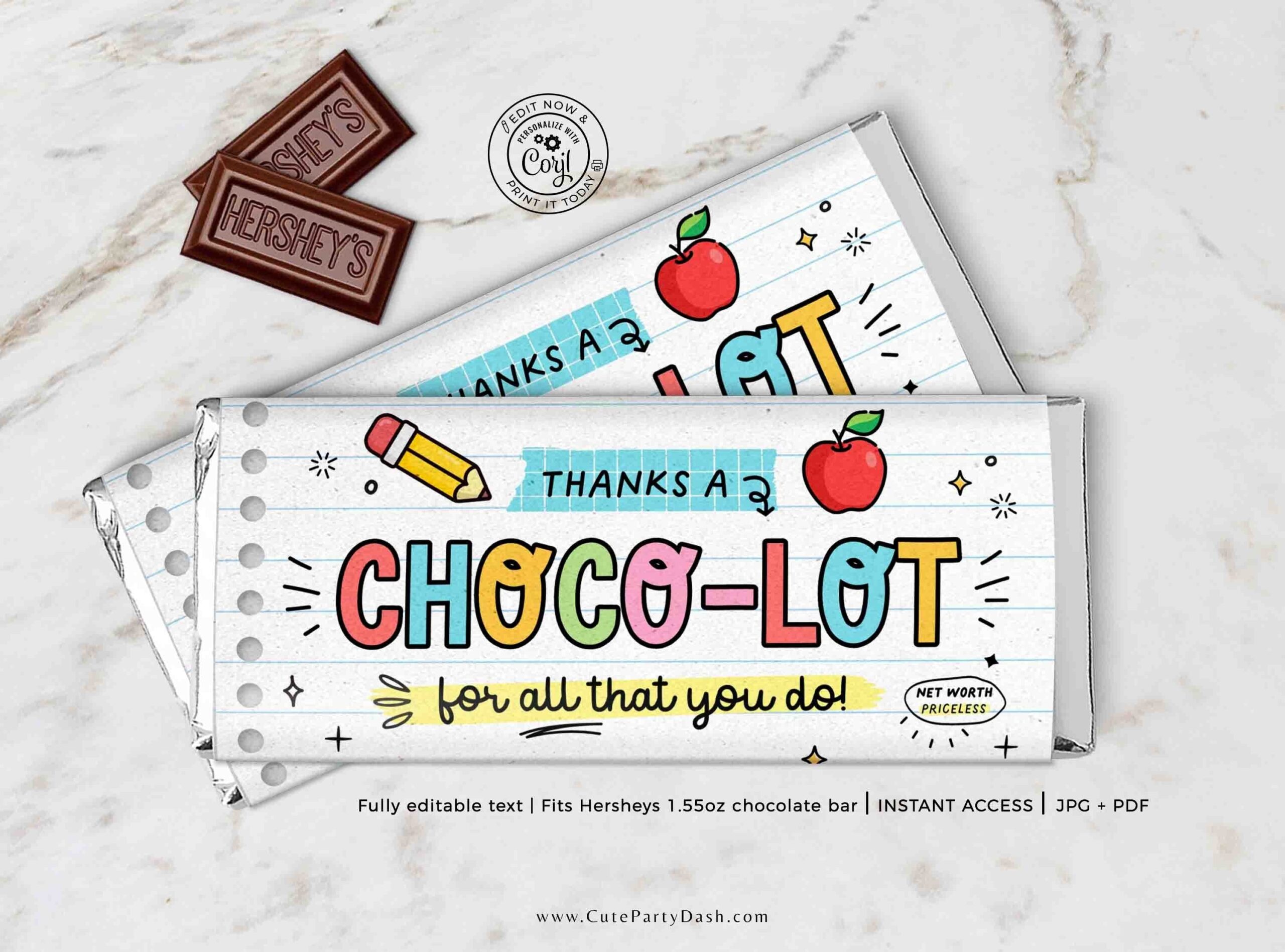 Thanks A Choco Lot For All You Do Chocolate Bar Wrapper Instant Download Teacher Appreciation Week Gift Idea Coach Staff Printable Candy Bar Thanks A Choco Lot For All You Do Chocolate Bar Wrapper Instant Download Teacher Appreciation Week Gift Idea Coach Staff Printable Candy Bar