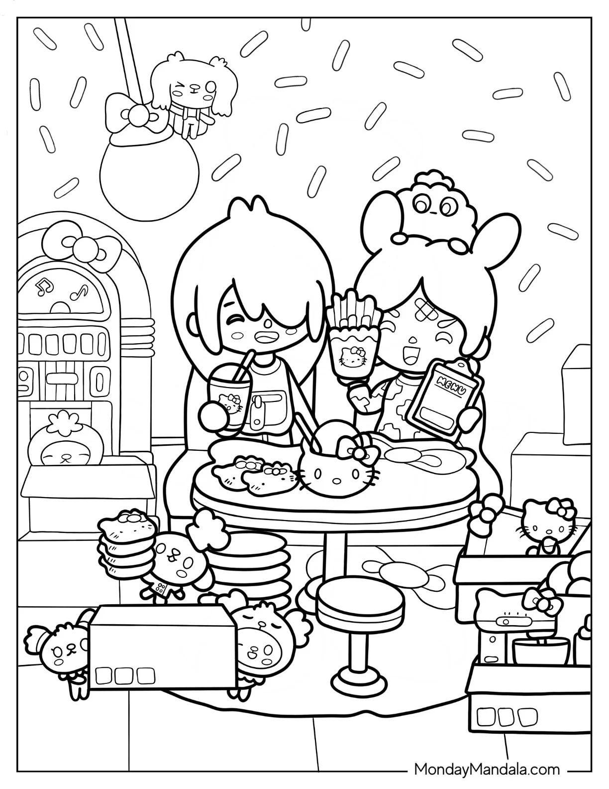 toca boca free printables