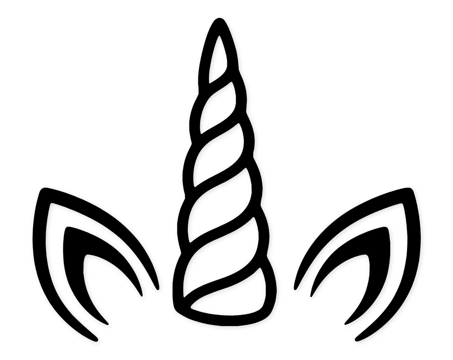 Unicorn Ears Svg