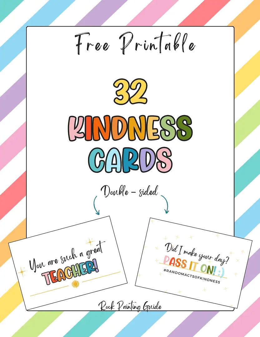 Uplifting And Free Printable Kindness Cards