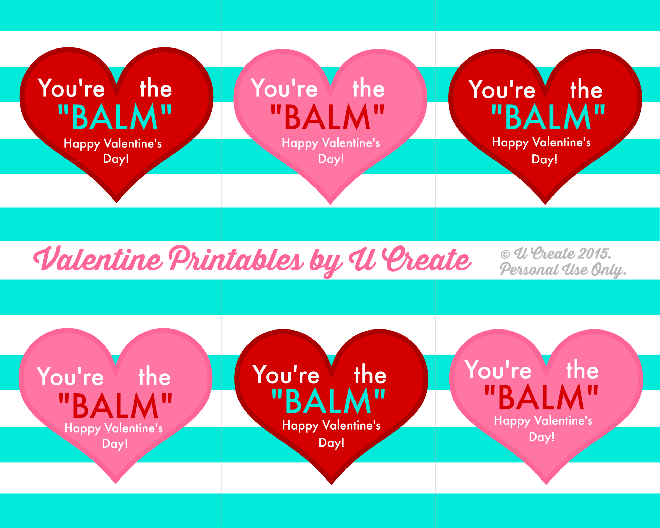 youre the balm valentine free printable youre the balm valentine free printable