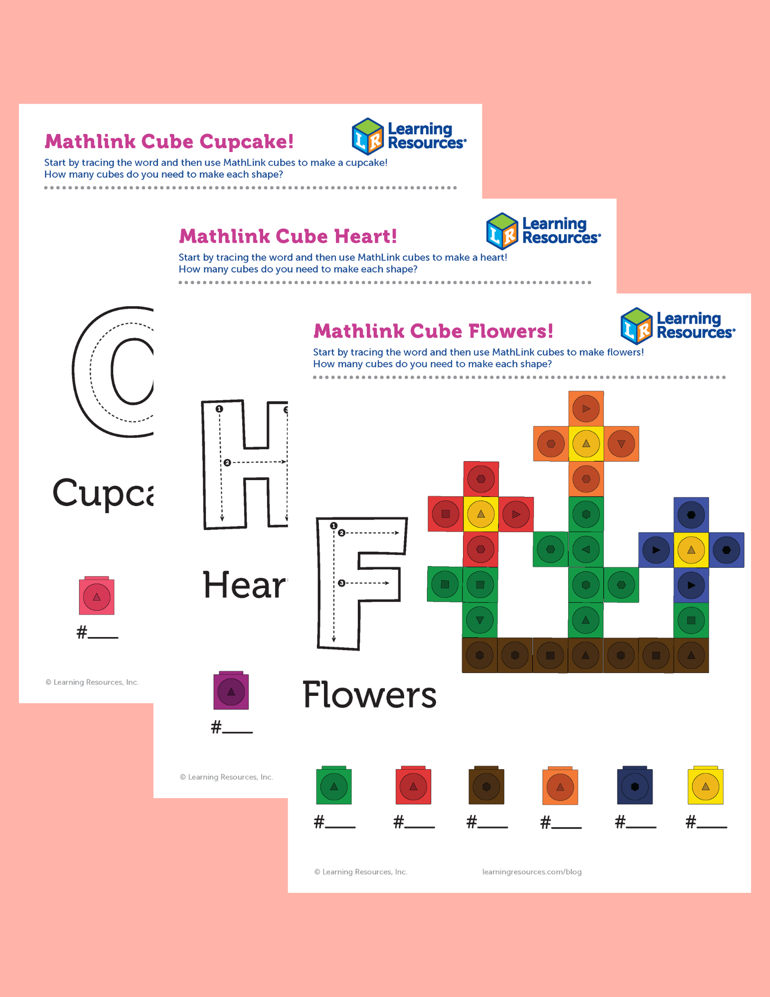 mathlink cubes free printables mathlink cubes free printables
