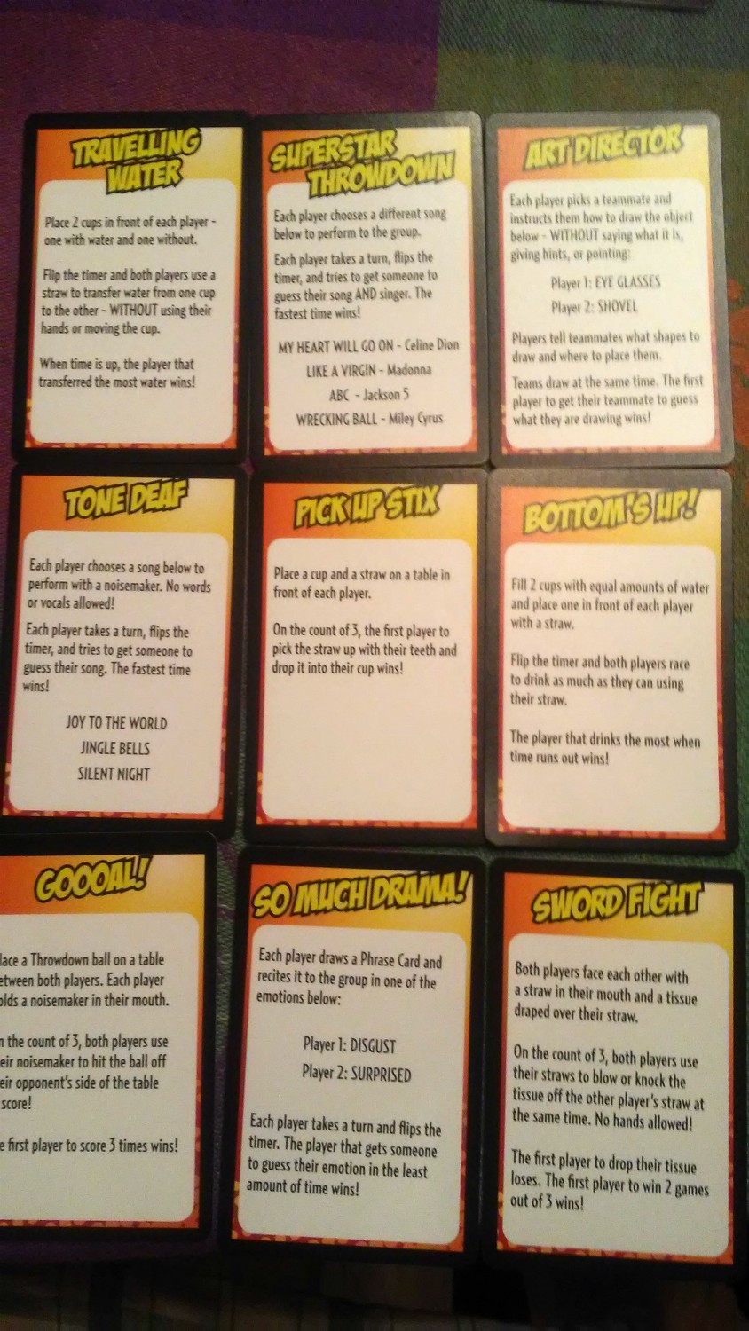 Watch Ya Mouth Throwdown Game Review