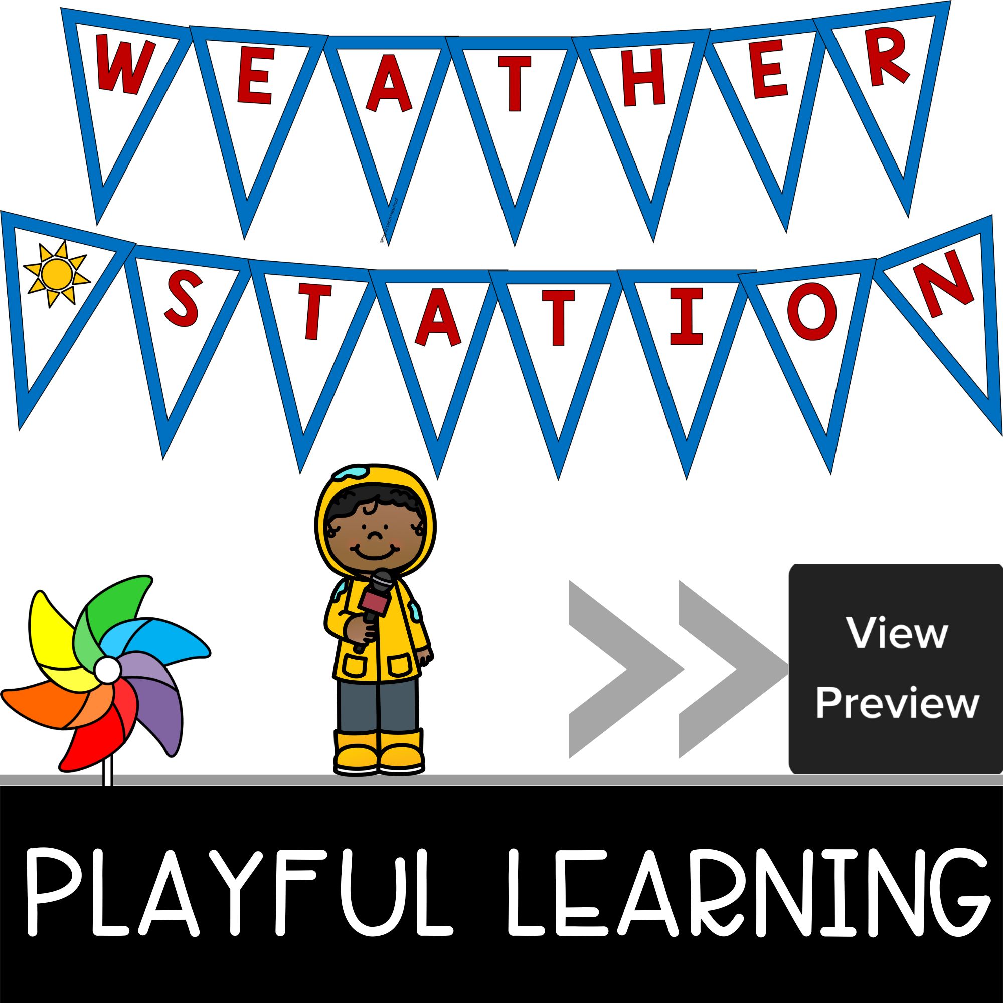 Weather Station Dramatic Play