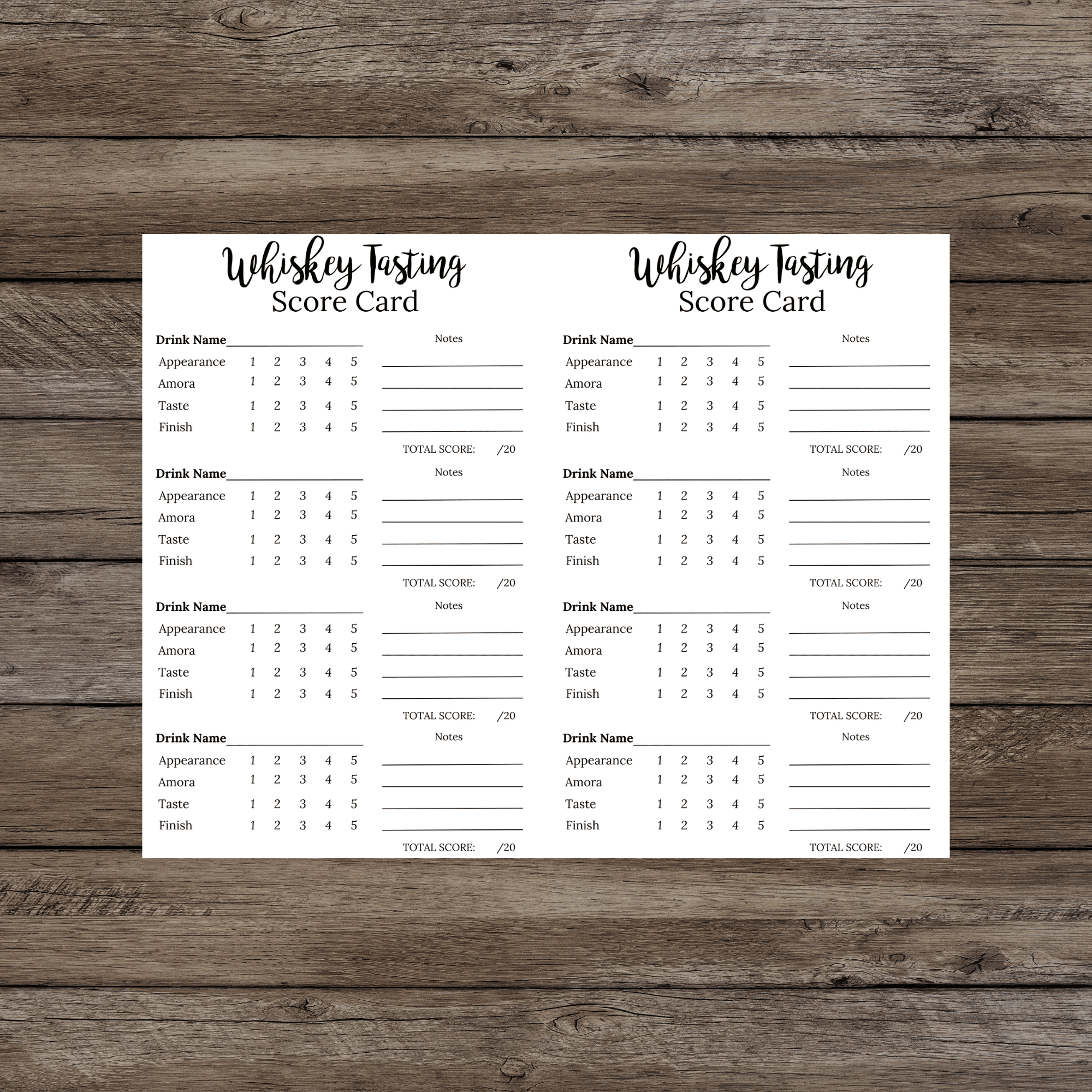 free printable whiskey tasting sheet template free printable whiskey tasting sheet template